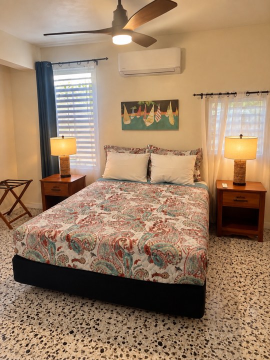 Floral bedroom
